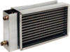 Baterie de incalzire pe apa calda racord rectangular