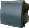 Intrerupator iluminat clapa 2 module grafit