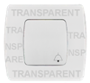 Buton sonerie transparent