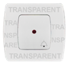 Buton sonerie iluminat transparent